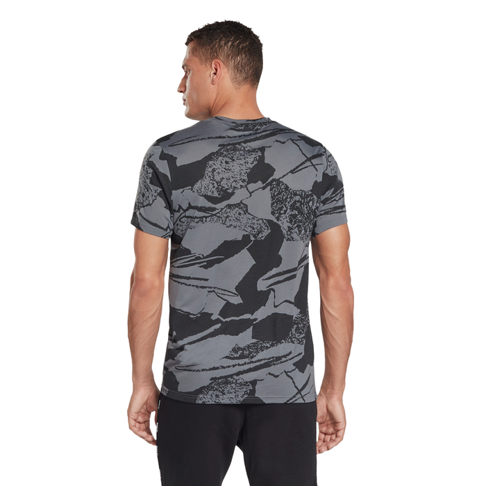 Mens Workout Ready Printed Short Sleeve T-Shirt