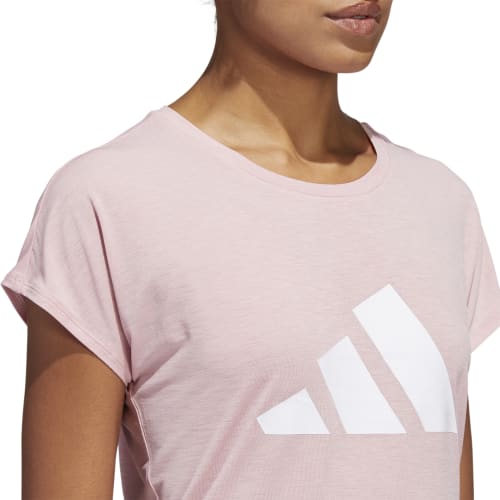 Womens 3 Bar Logo Short Sleeve T-Shirt