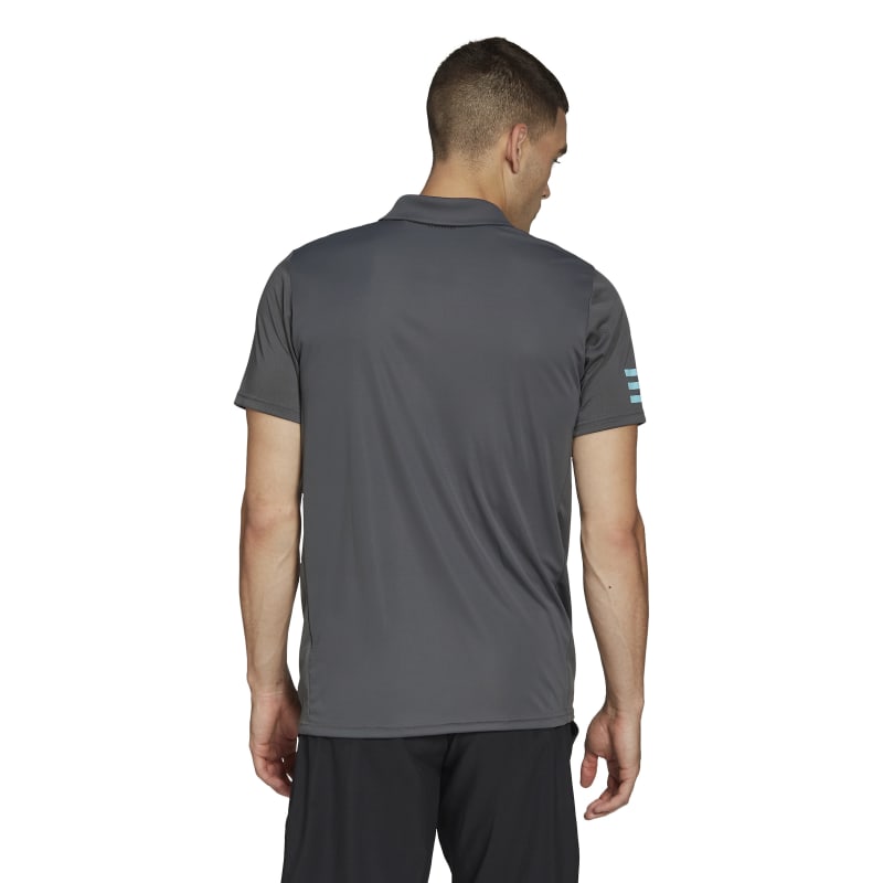 تي شيرت بولو لفريق التنس بنمط عملي مريح مع ثلاثة خطوط للرجال