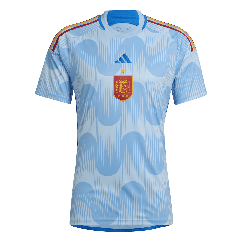 Mens Spain World Cup 2022 Away Replica Jersey