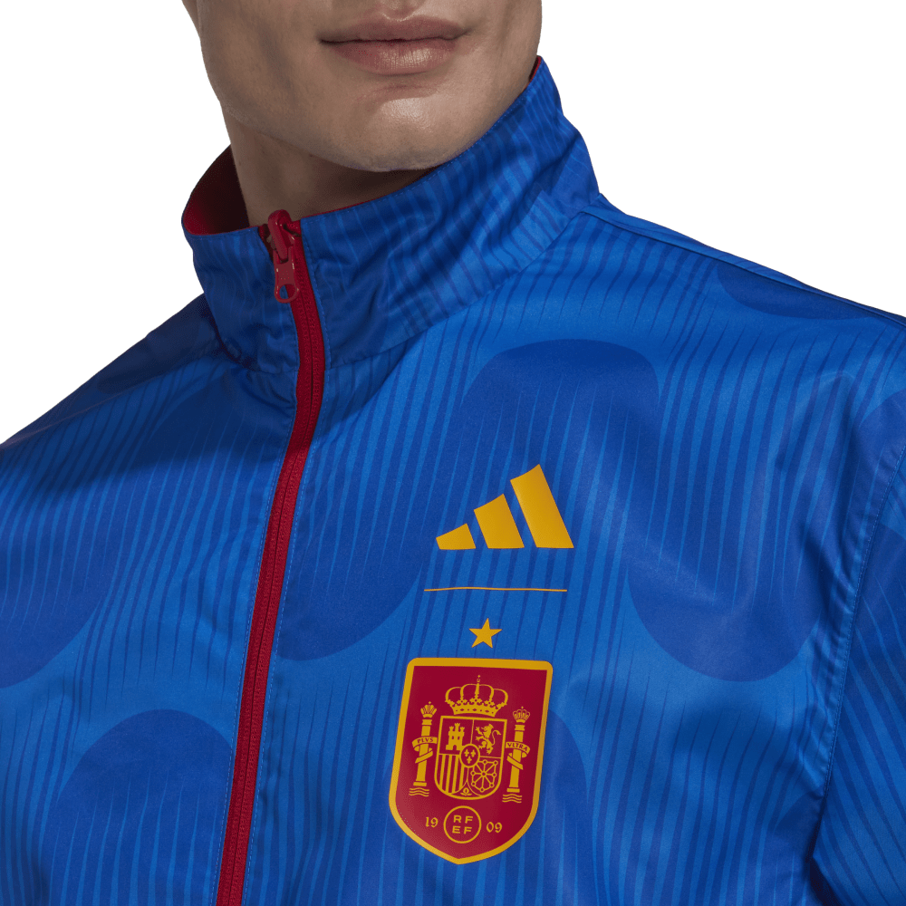 Mens Spain World Cup 2022 Anthem Jacket