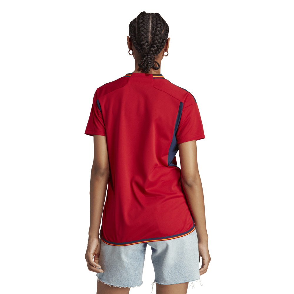 Womens Spain World Cup 2022 Home Replica Jersey