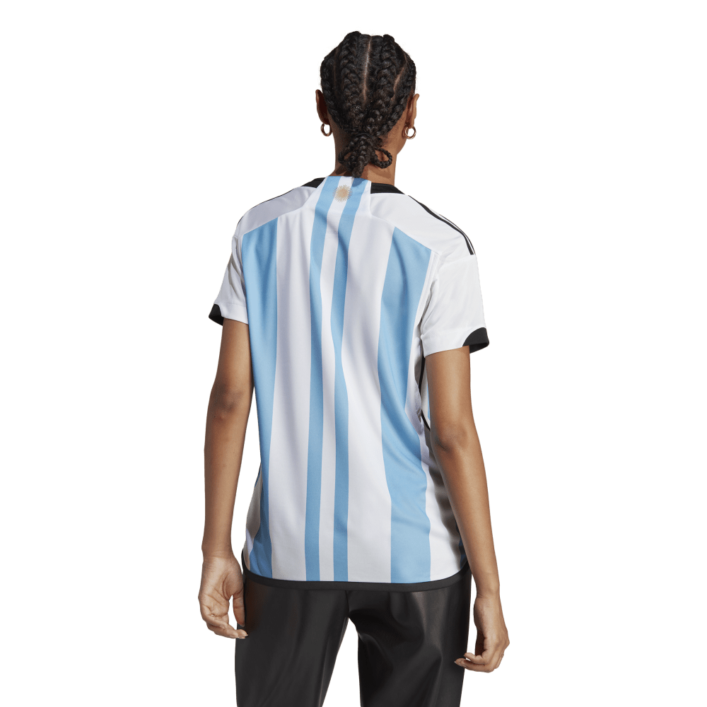 Womens Argentina World Cup 2022 Home Replica Jersey