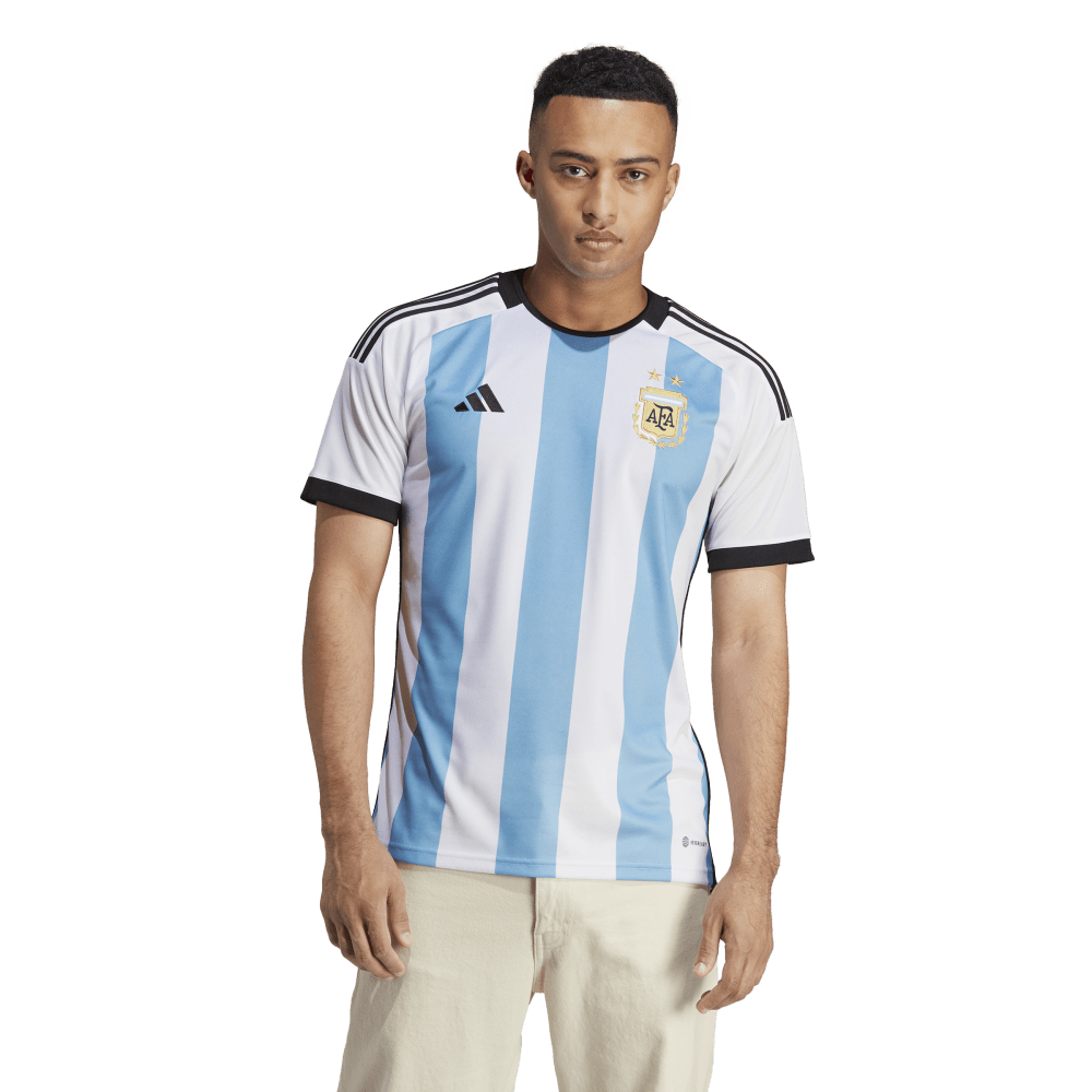 Mens Argentina World Cup 2022 Home Replica Jersey