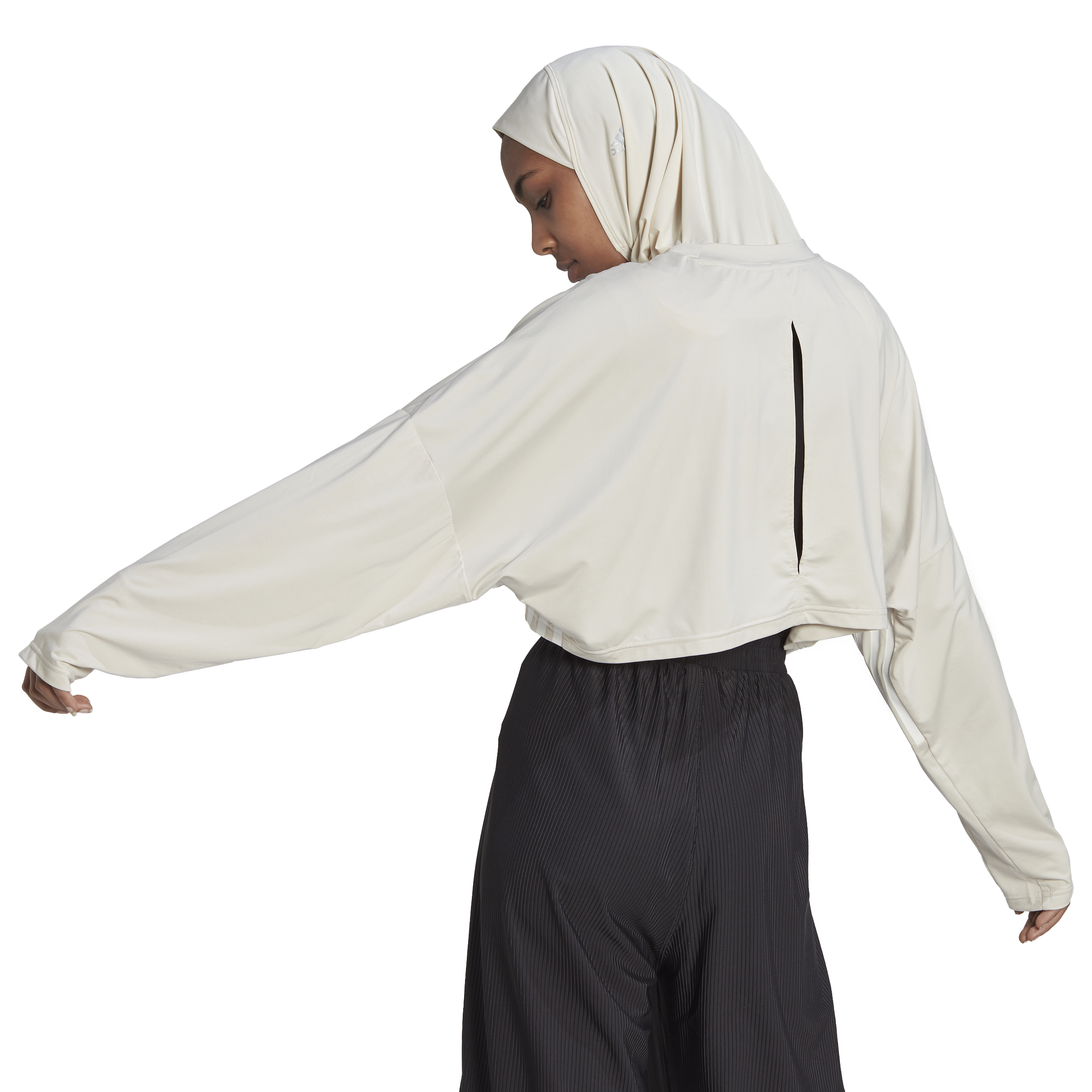 Womens Oversized Crop Sweatshirt