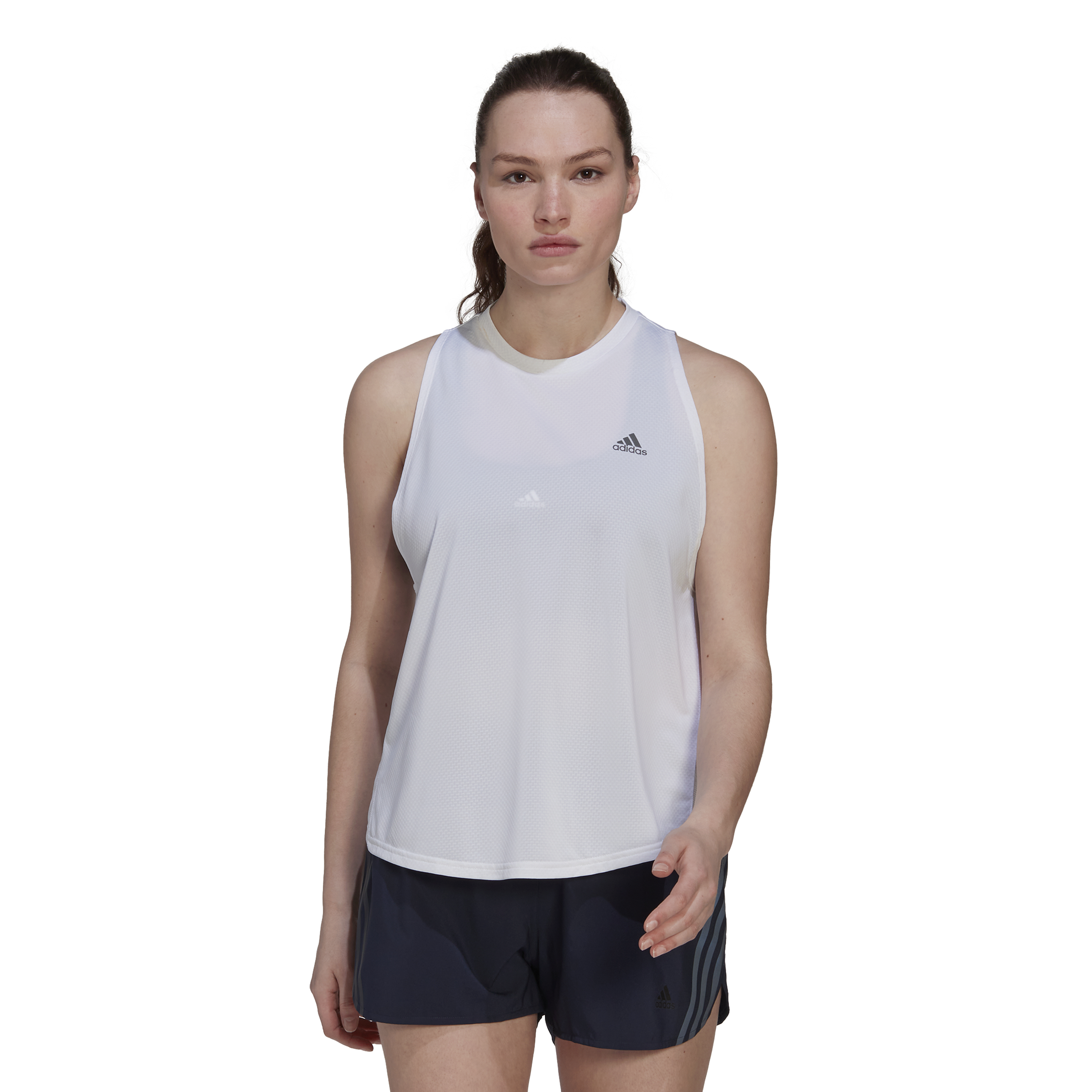 Womens Running Graphic Logo Muscle Tank