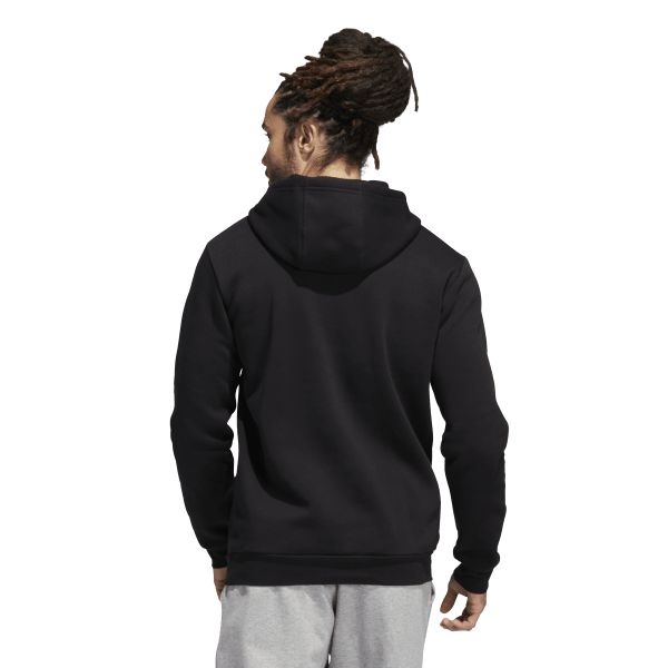 Mens Liquid Foil Badge of Sport Graphic Logo Hoodie