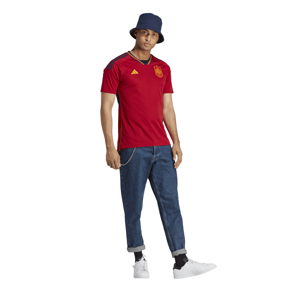 Mens Spain World Cup 2022 Home Replica Jersey