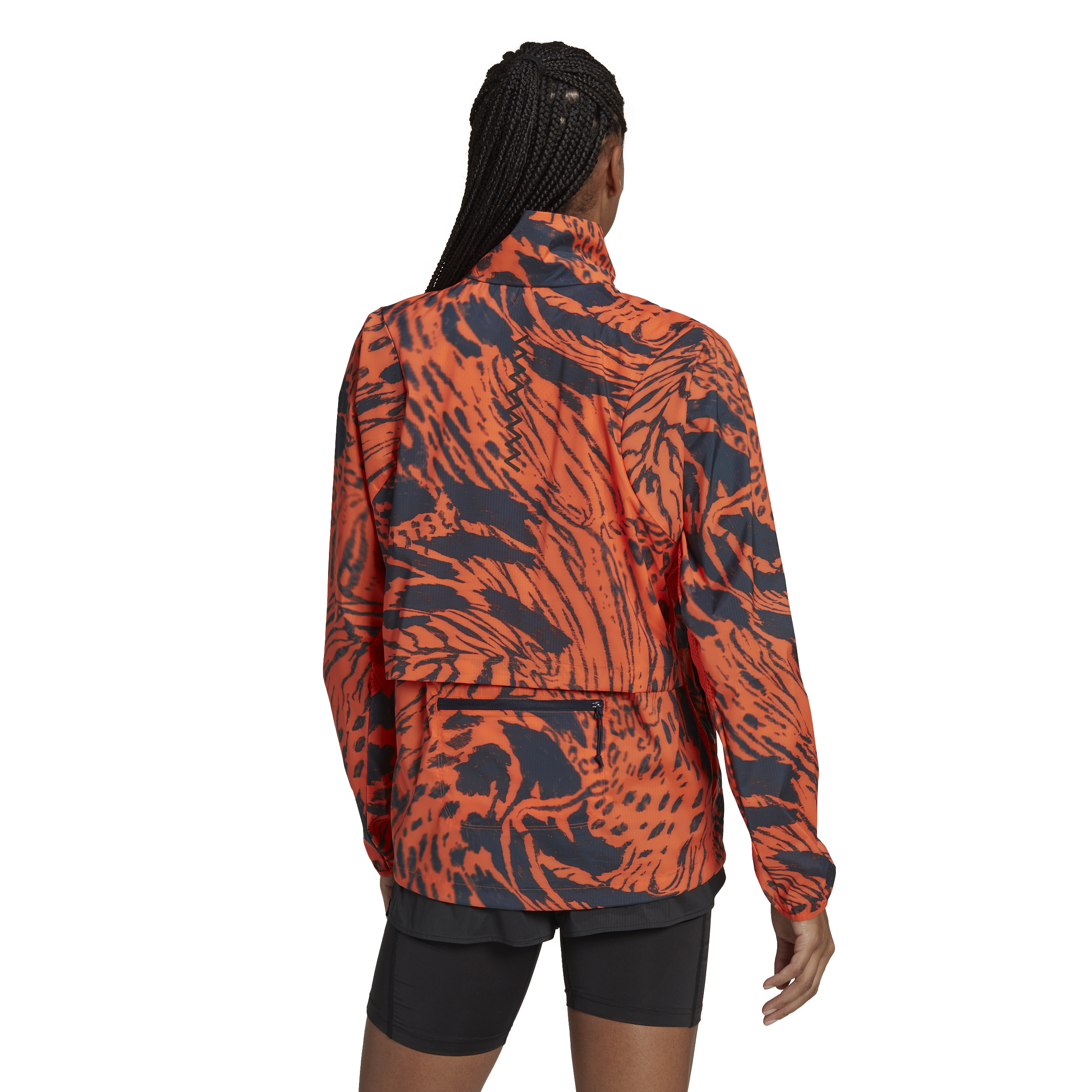 Womens Running Fast All Over Print Jacket
