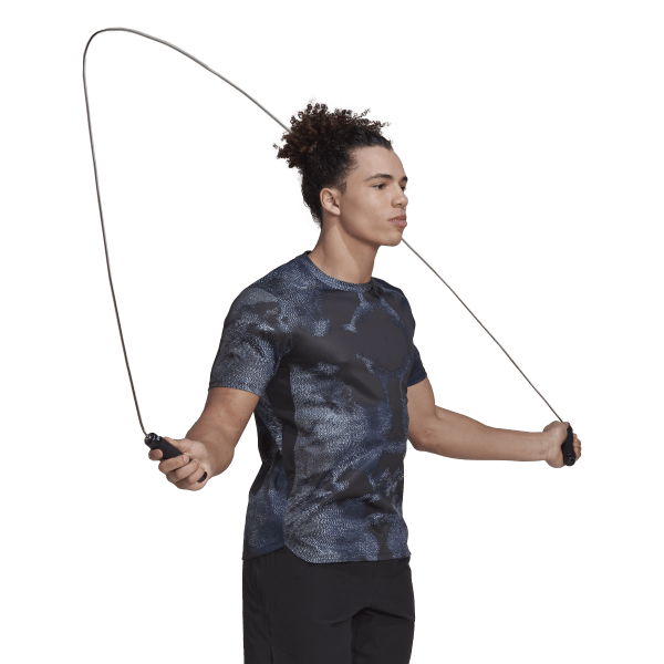 Mens Designed For Training HIIT Allover Print Short Sleeve T-Shirt