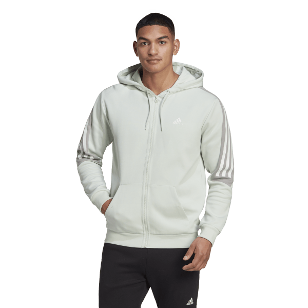 Mens Future Icons 3-Stripes Full Zip Hoodie