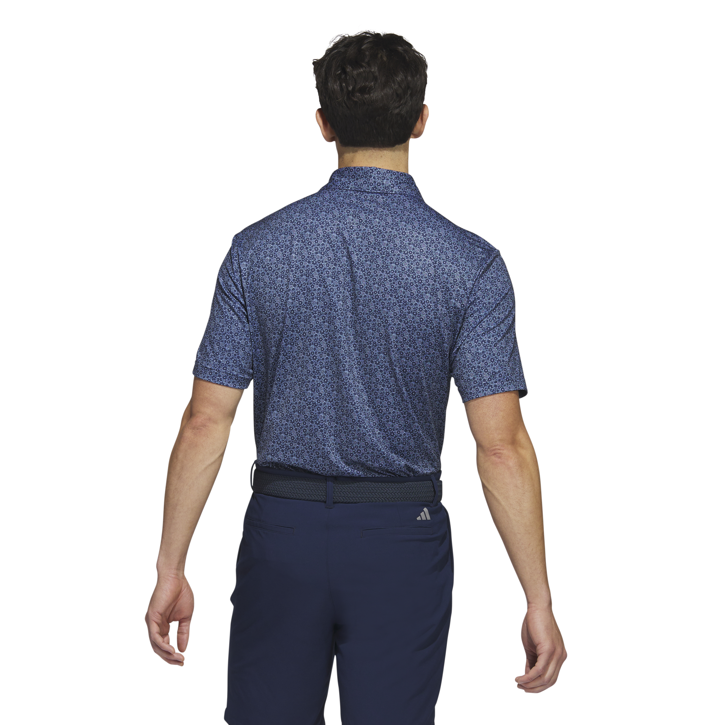 Mens Ultimate Allover Printed Golf Polo Shirt