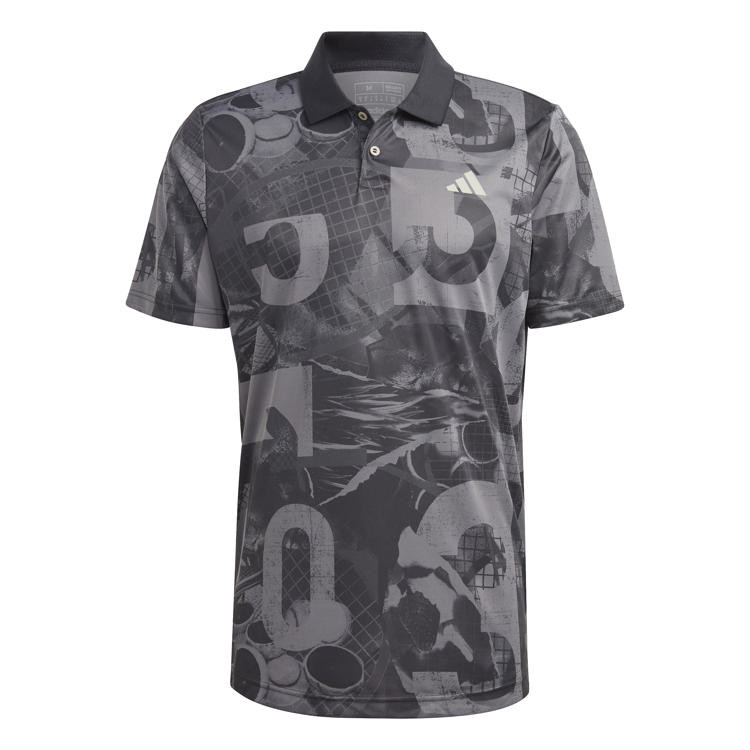 Mens Club Tennis Graphic Polo Shirt