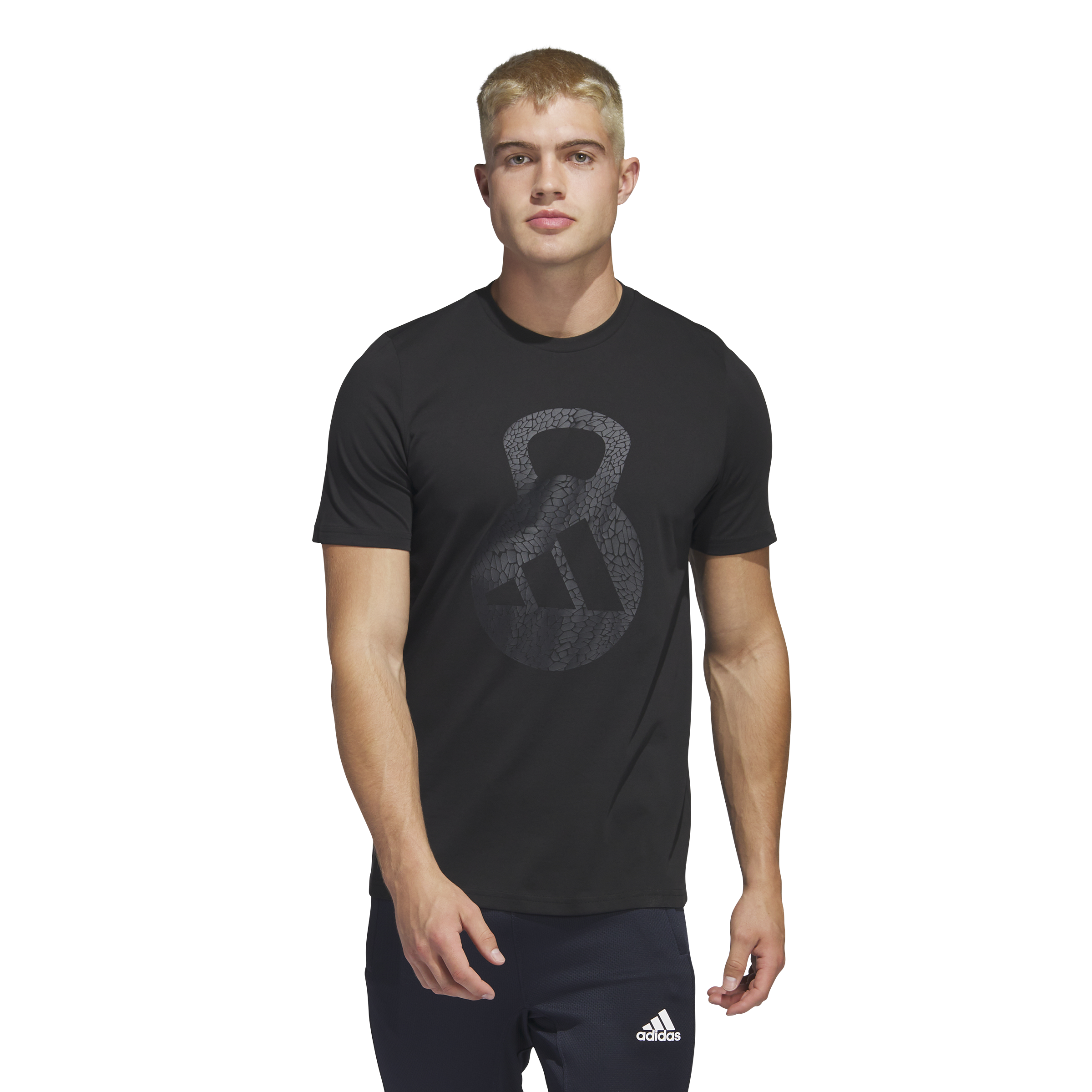 Mens Kettlebell Logo Short Sleeve T-Shirt