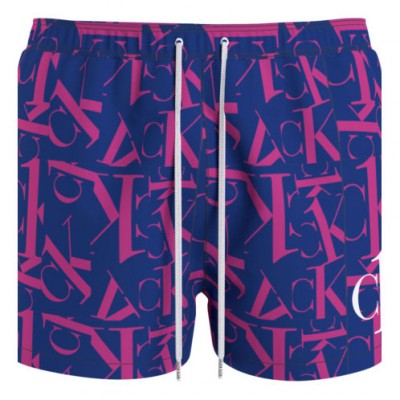 Mens Short Drawstring-Print Short