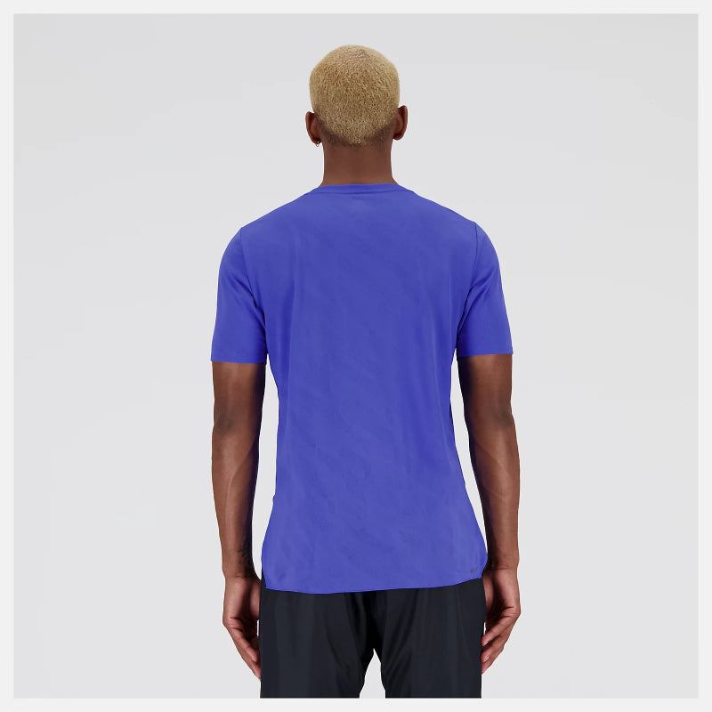 Mens Q-Speed Jacquard Short Sleeve T-Shirt