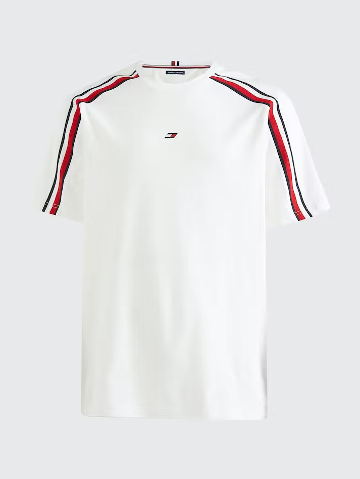 Mens Global Stripe Short Sleeve T-Shirt
