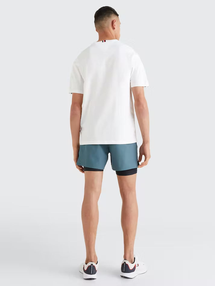 Mens Global Stripe Short Sleeve T-Shirt