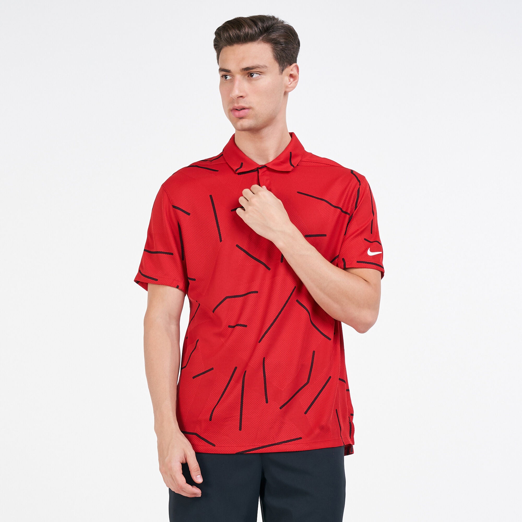 Mens Dri-Fit Tiger Woods Golf Polo T-Shirt