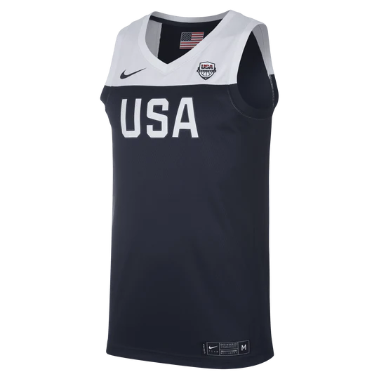 Mens USA Blank Limited Road Replica Jersey