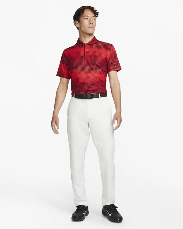Mens Tiger Woods Dri-Fit Printed Golf Polo Shirt