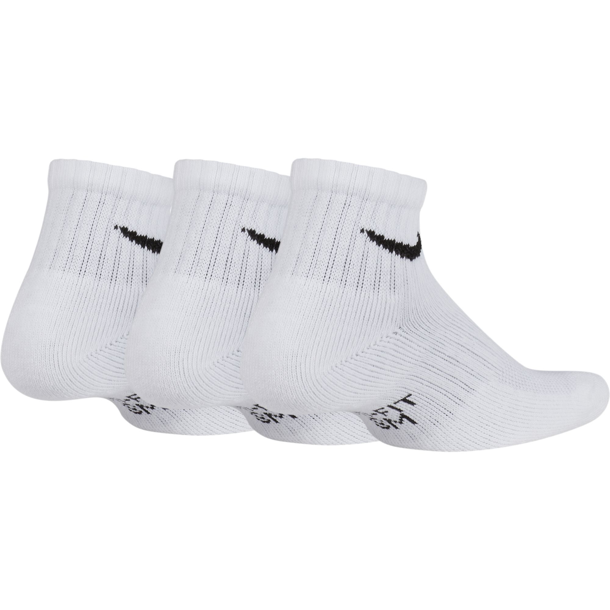 Youth 3 Pack Performance Cushioned Ankle Socks
