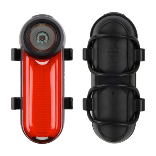 Radiant 125 Rechargeable Bike Light Red