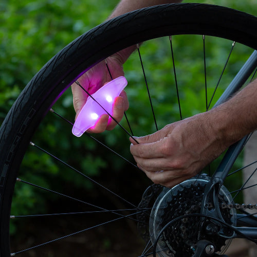 SpokeLit Rechargeable Wheel Light