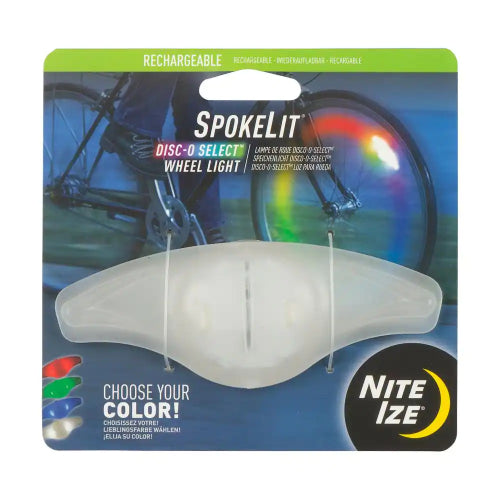 SpokeLit Rechargeable Wheel Light