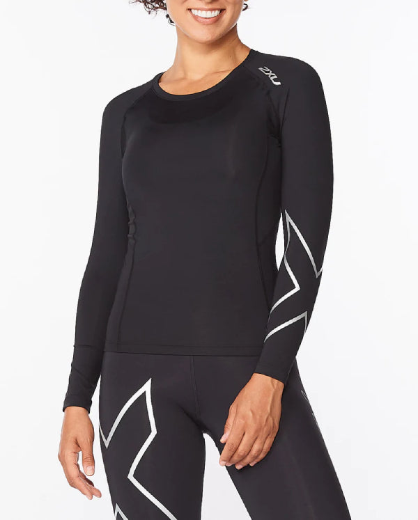 Womens Compression Fitted Longsleeve Top