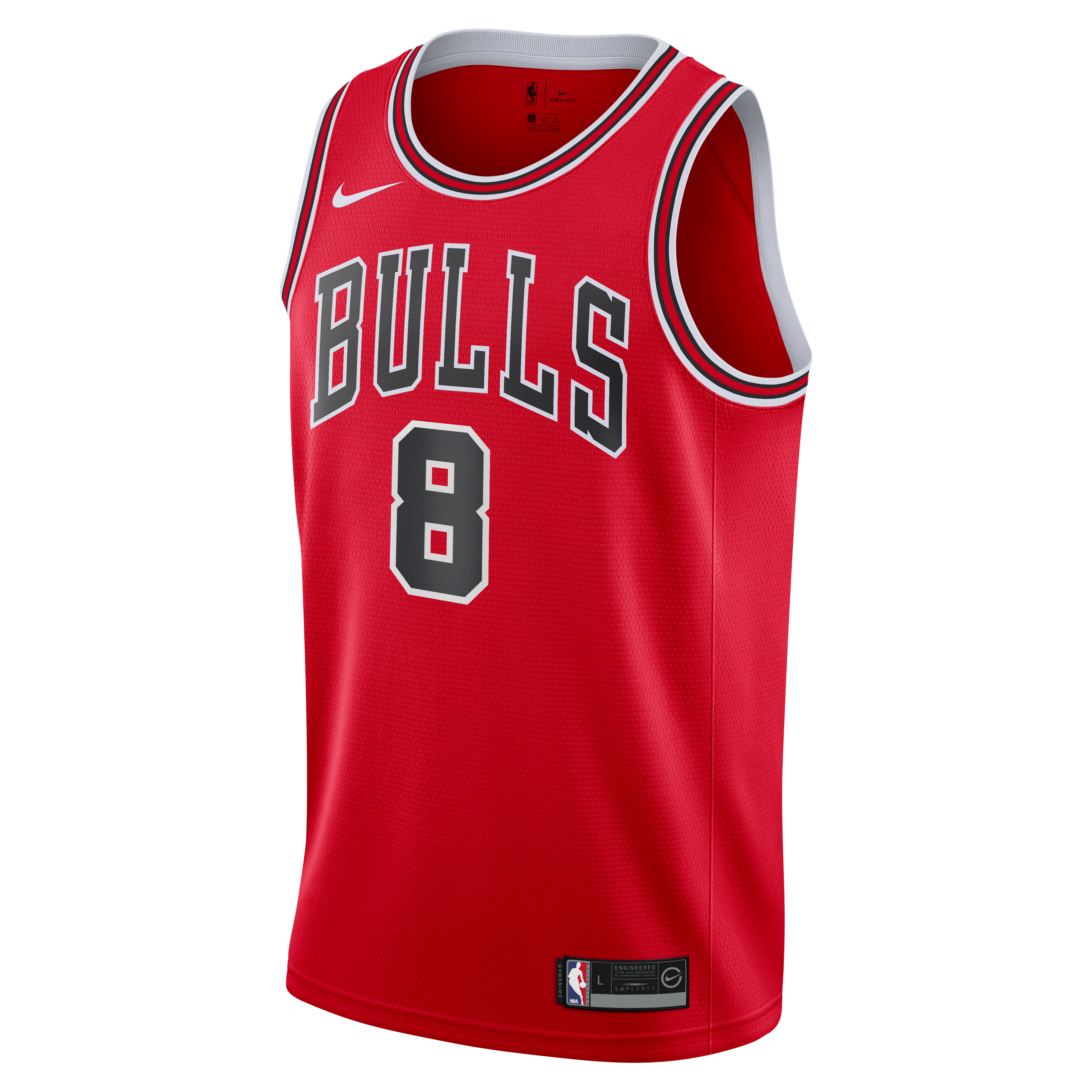 Chicago Bulls Zach Lavine Icon Swingman Replica Jersey