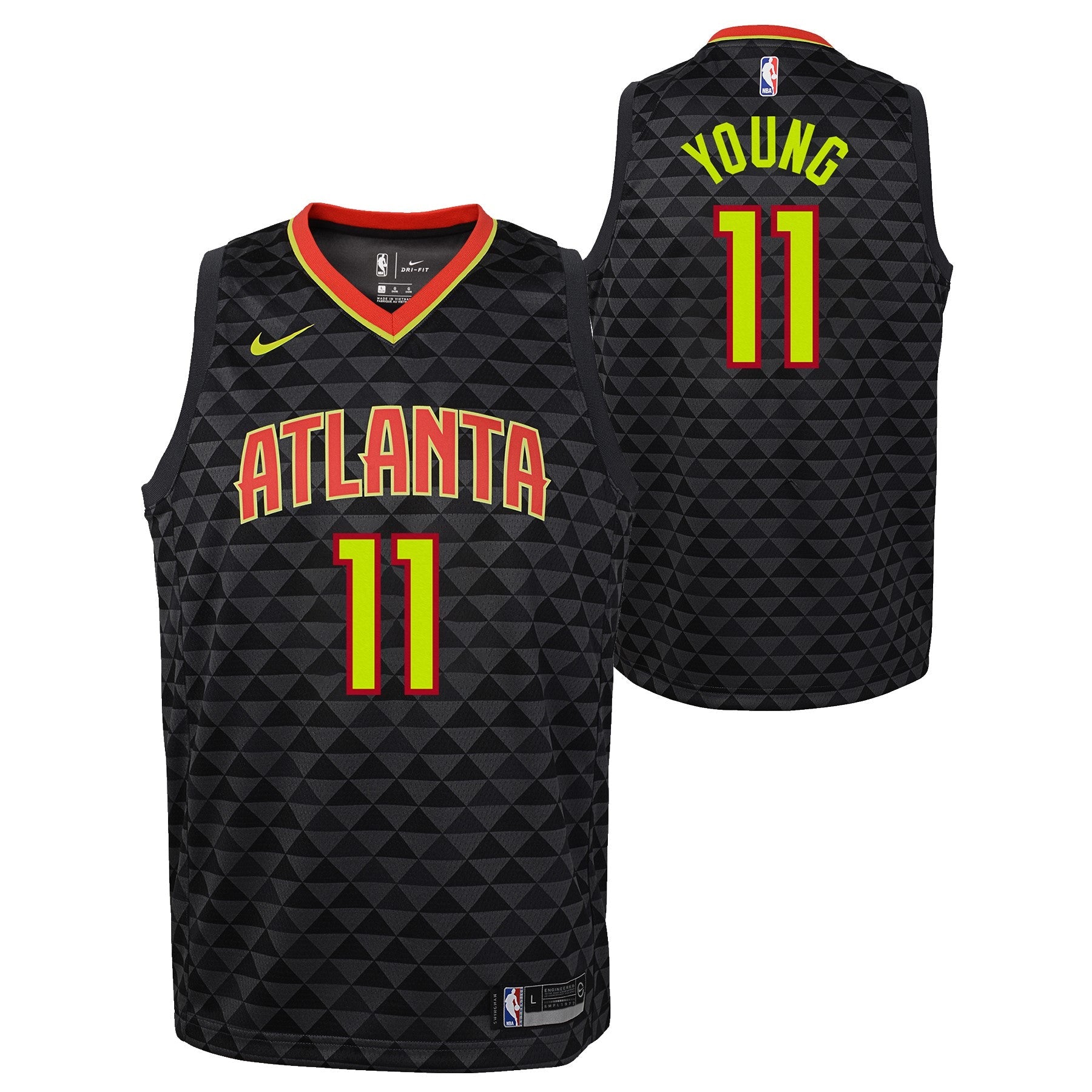 Boys Atlanta Hawks Trey Young Icon Swingman Replica Jersey