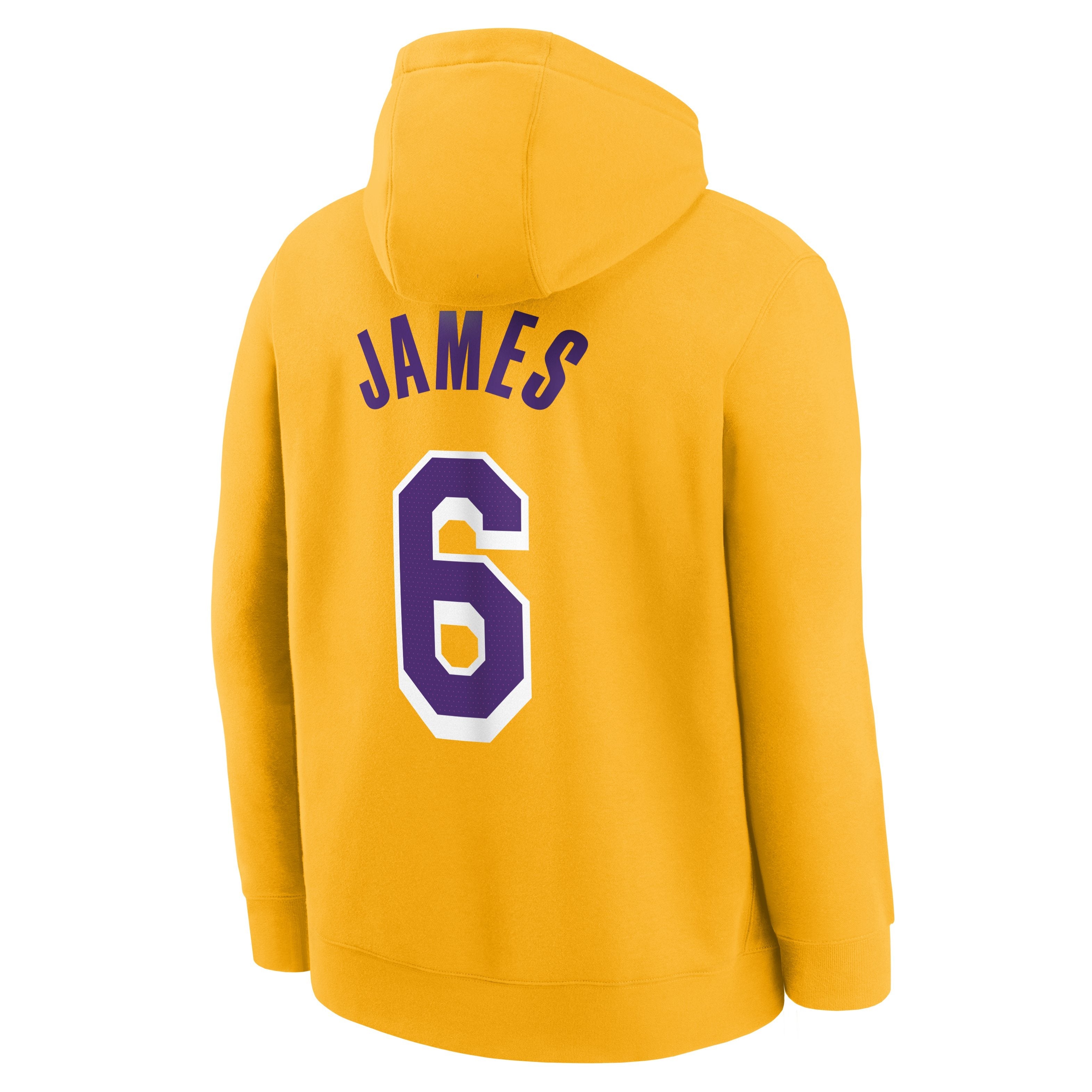 Boys Los Angeles Lakers Lebron James Icon N&N Hoodie