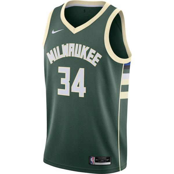 Junior Giannis Antetokounmpo Milwaukee Bucks Swingman Icon Edition Jersey