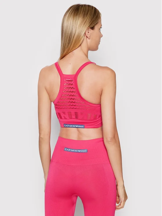 Womens Plain Medium Impact Sports Bra