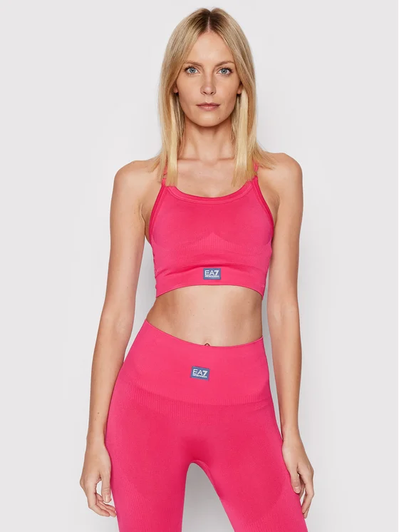 Womens Plain Medium Impact Sports Bra