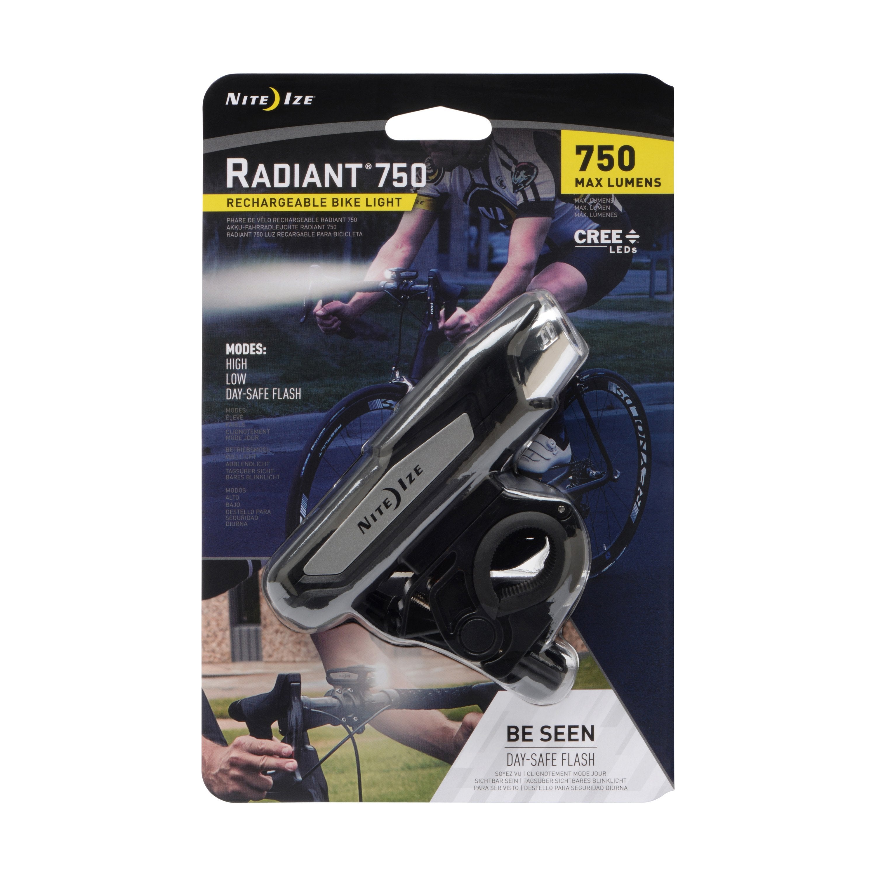 Radiant 750 Rechargeable Bike Light
