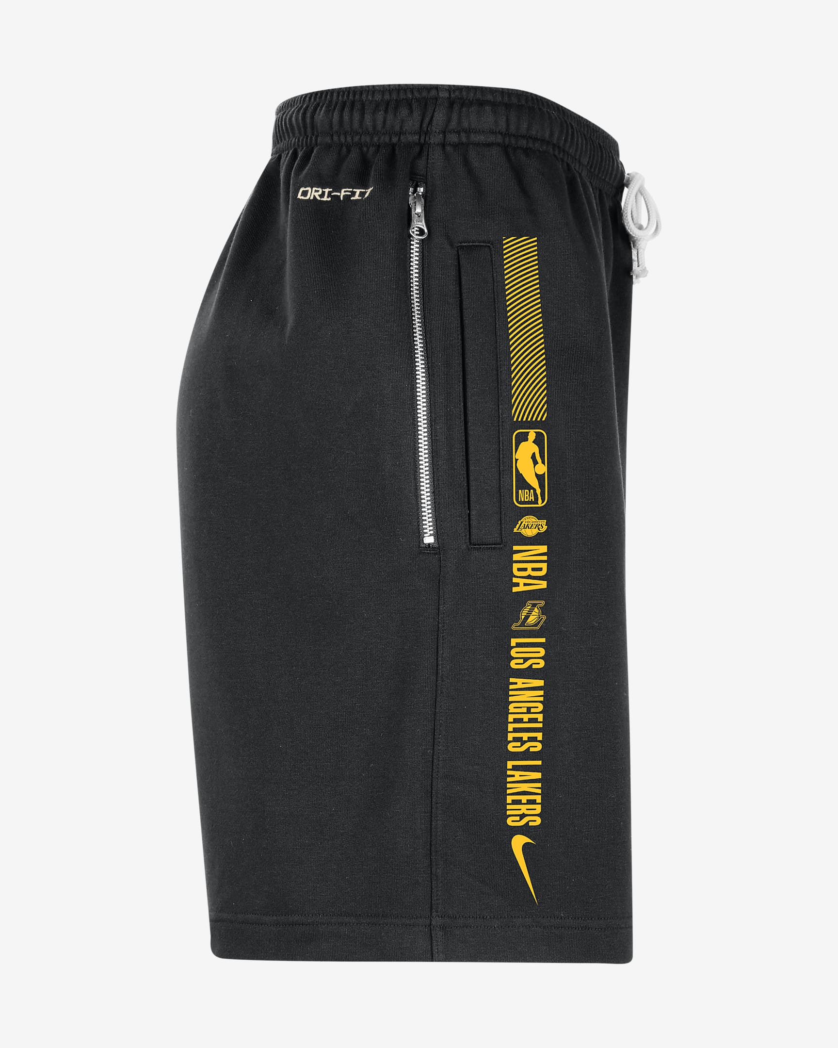 Mens Los Angeles Lakers Standard Issue Fleece Shorts