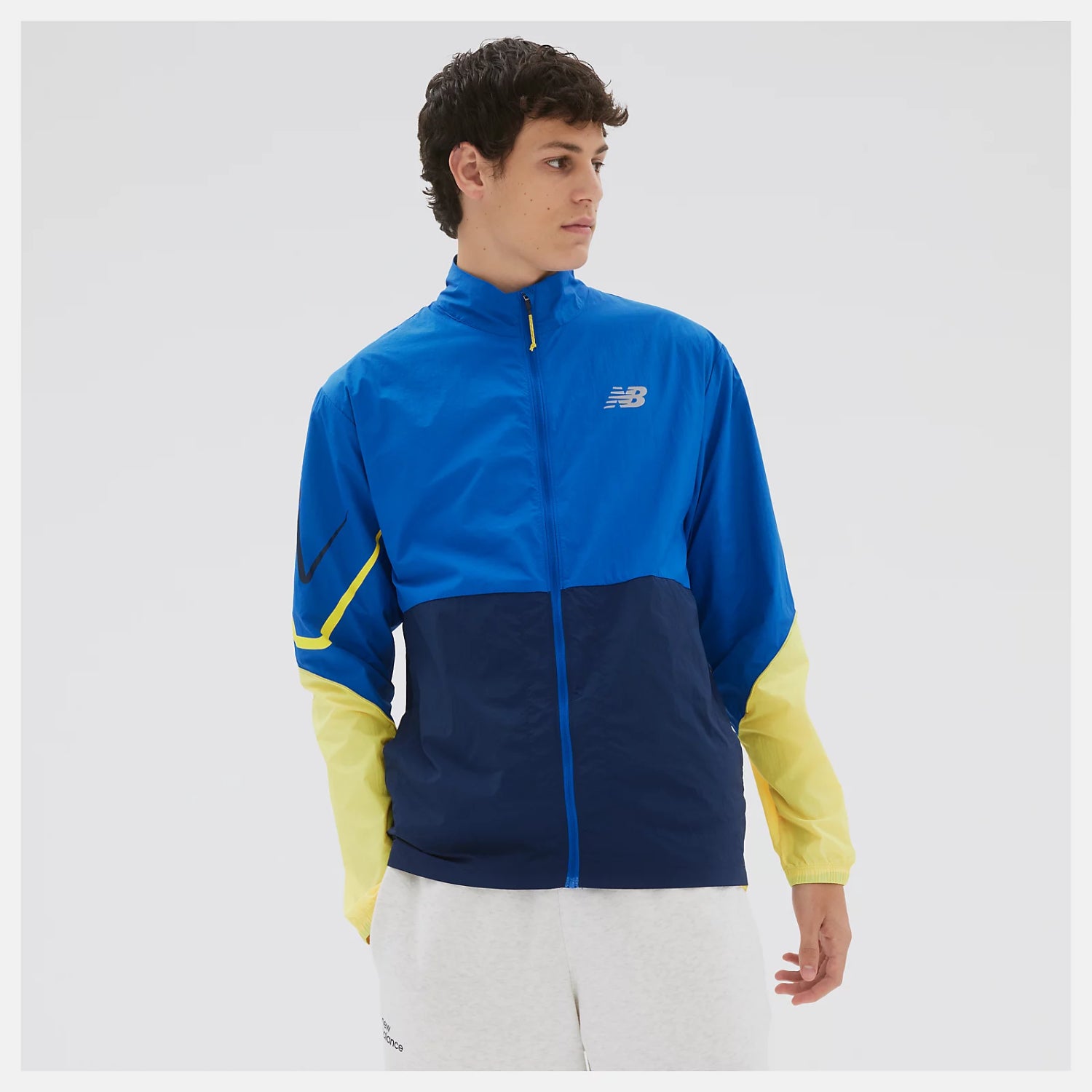 Mens Graphic Impact Run Jacket