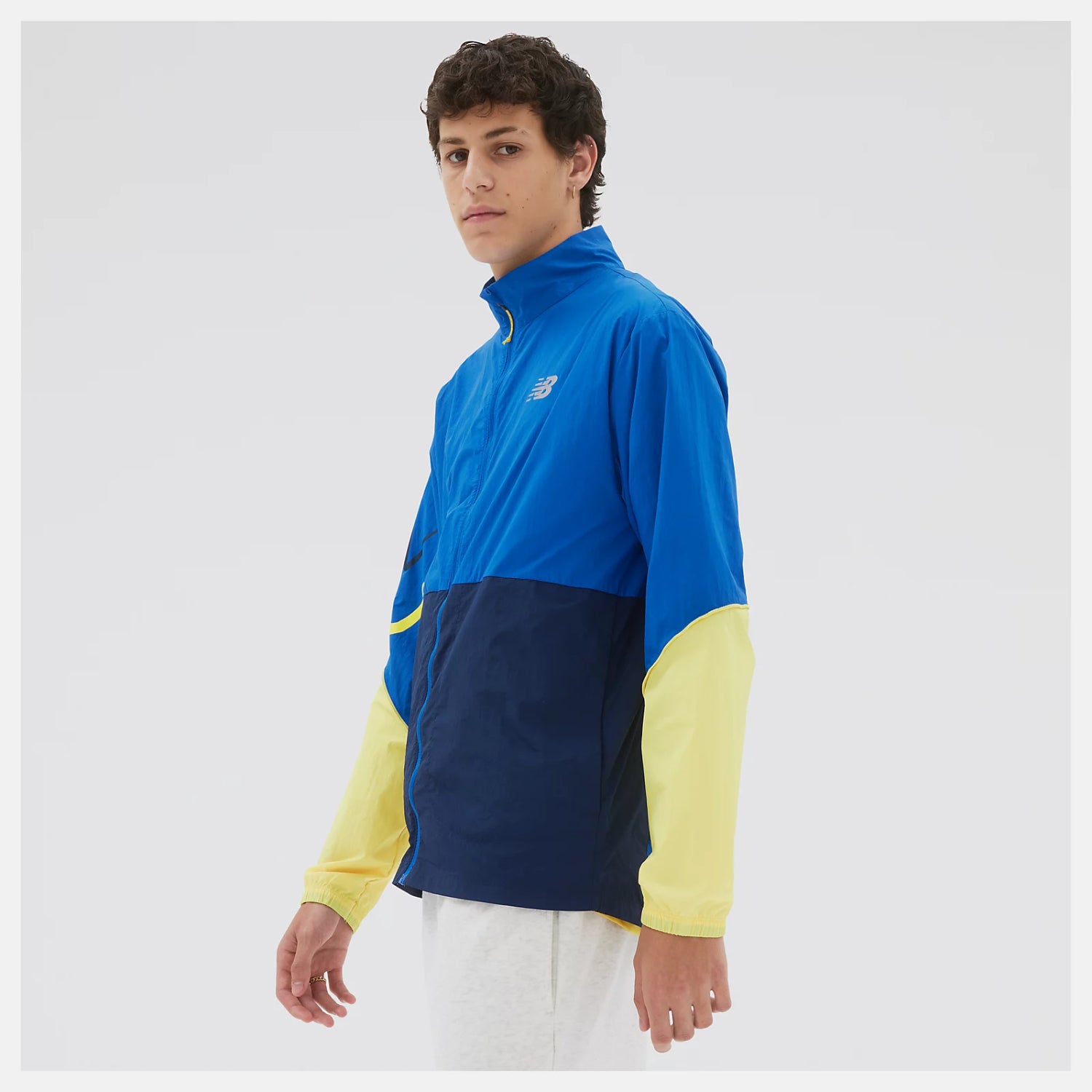 Mens Graphic Impact Run Jacket