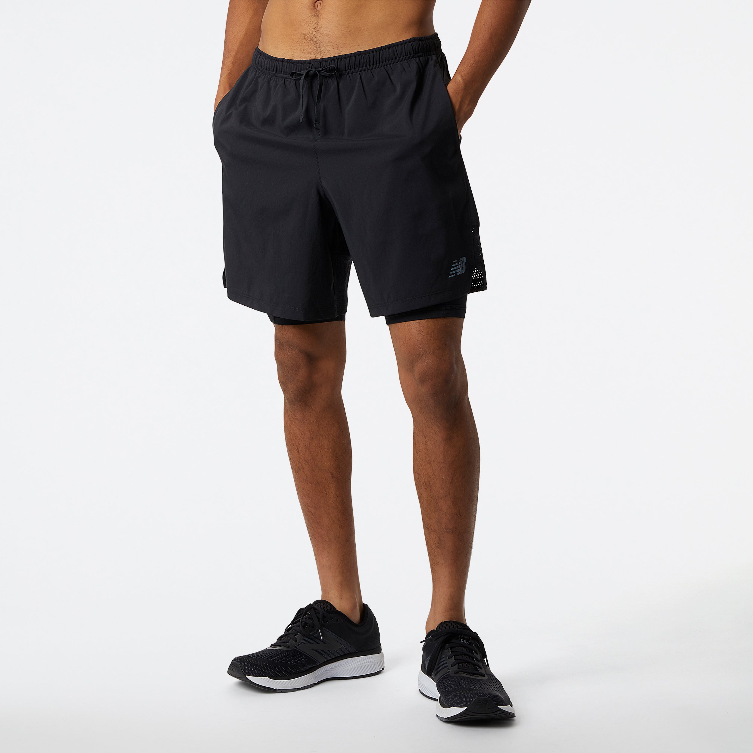 Mens Fast Flight 7 Inch 2 In 1 Short