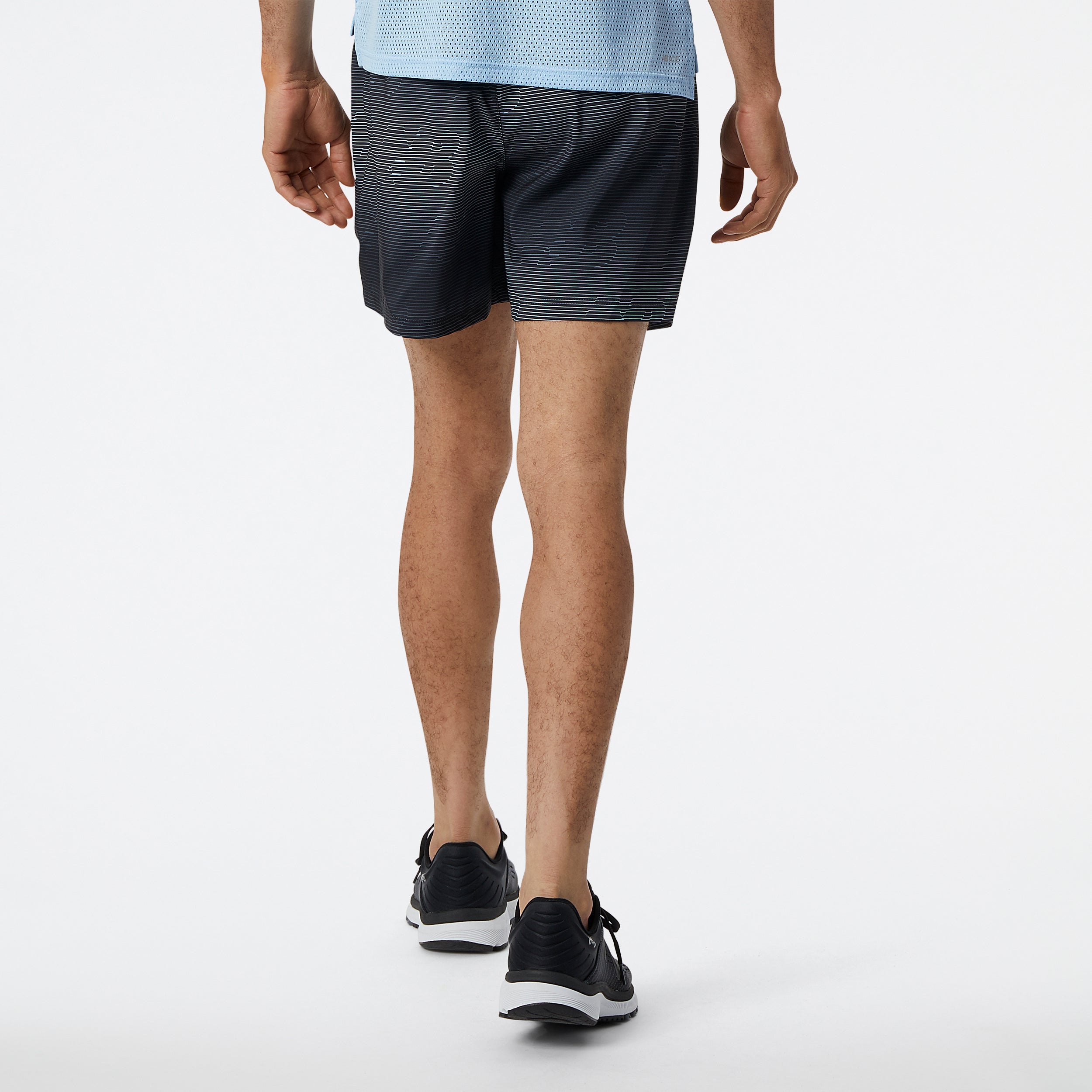 Mens Printed Accelerate 5 Inch Short