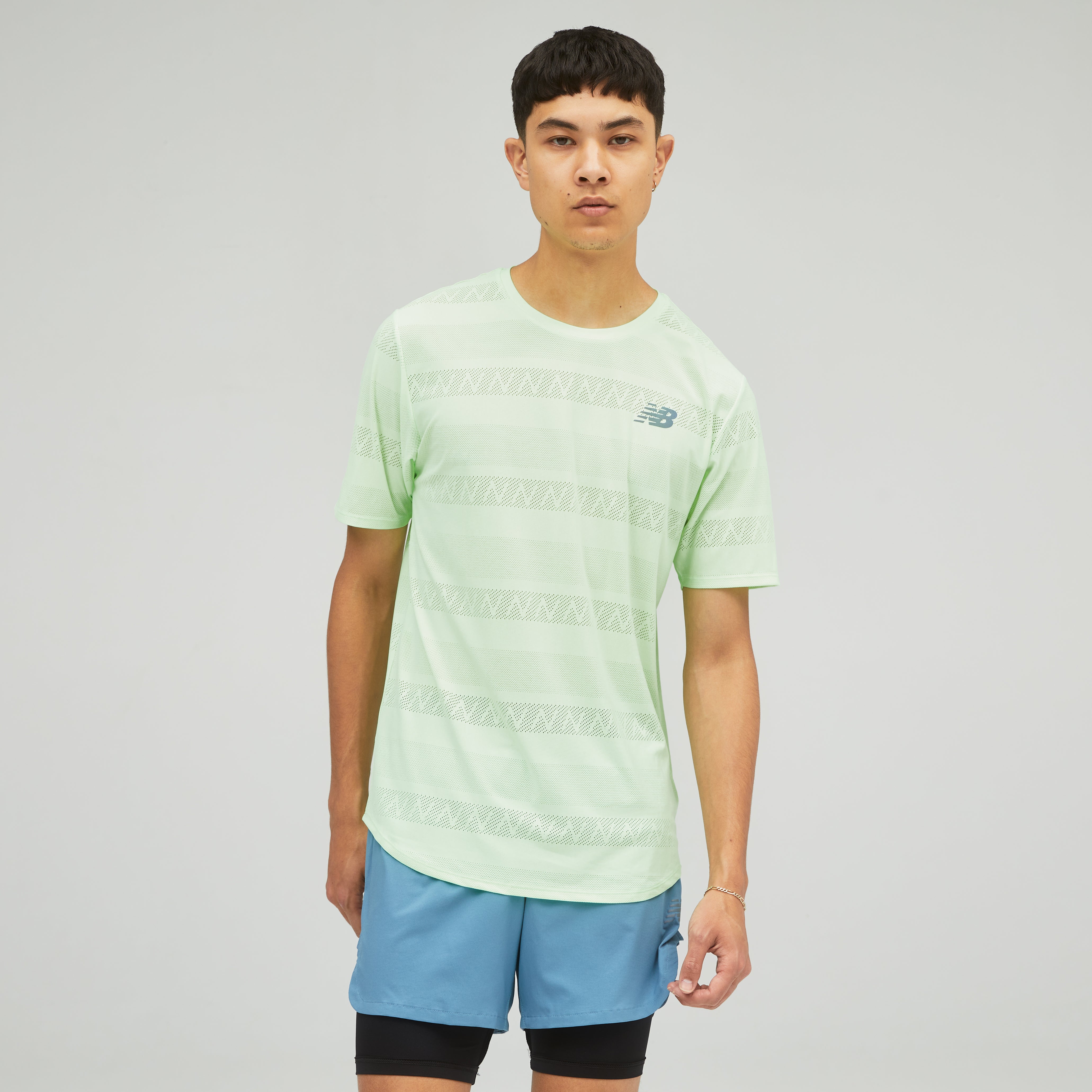 Mens Q Speed Jacquard Short Sleeve