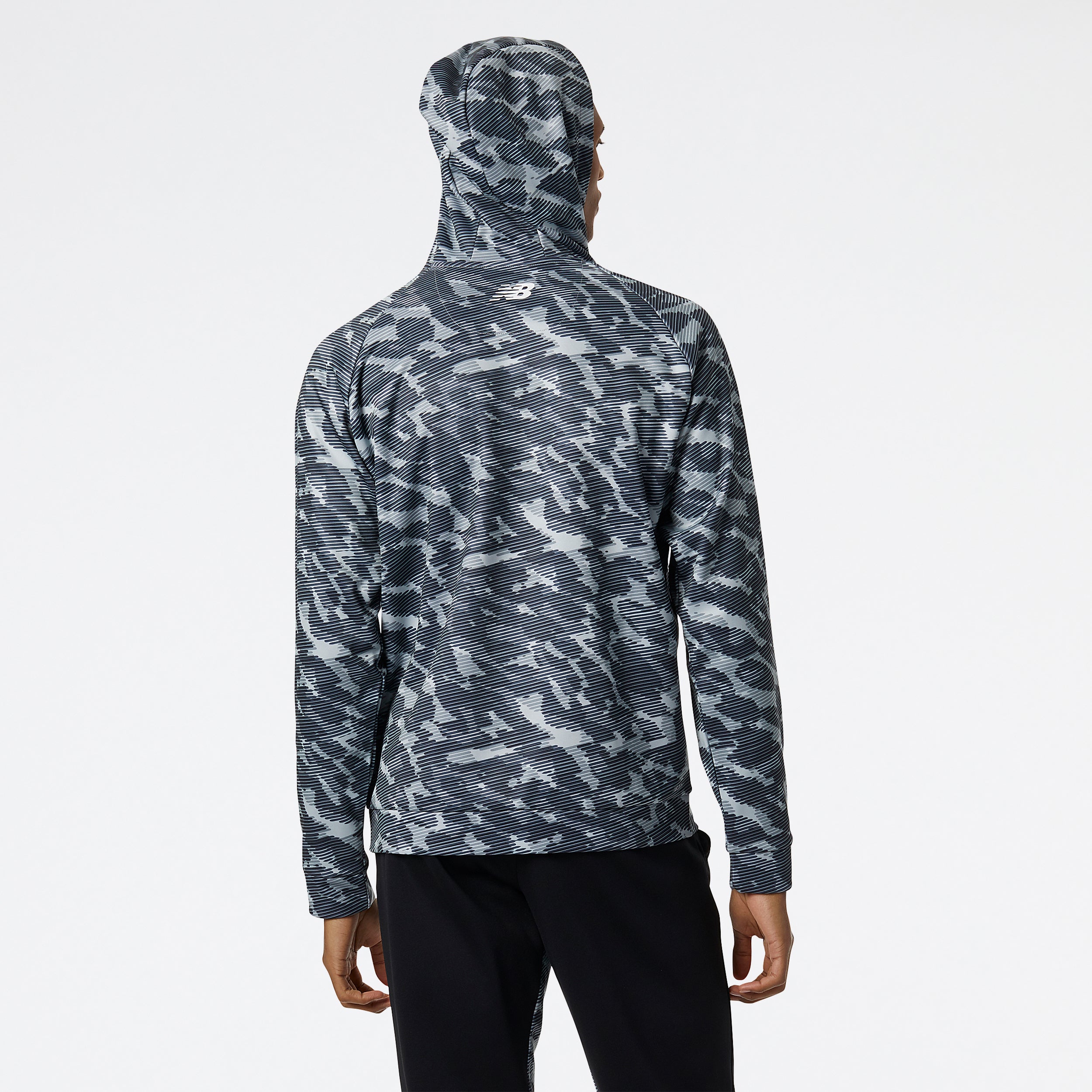 Mens Tenacity Performance Fleece Printed Hoodie