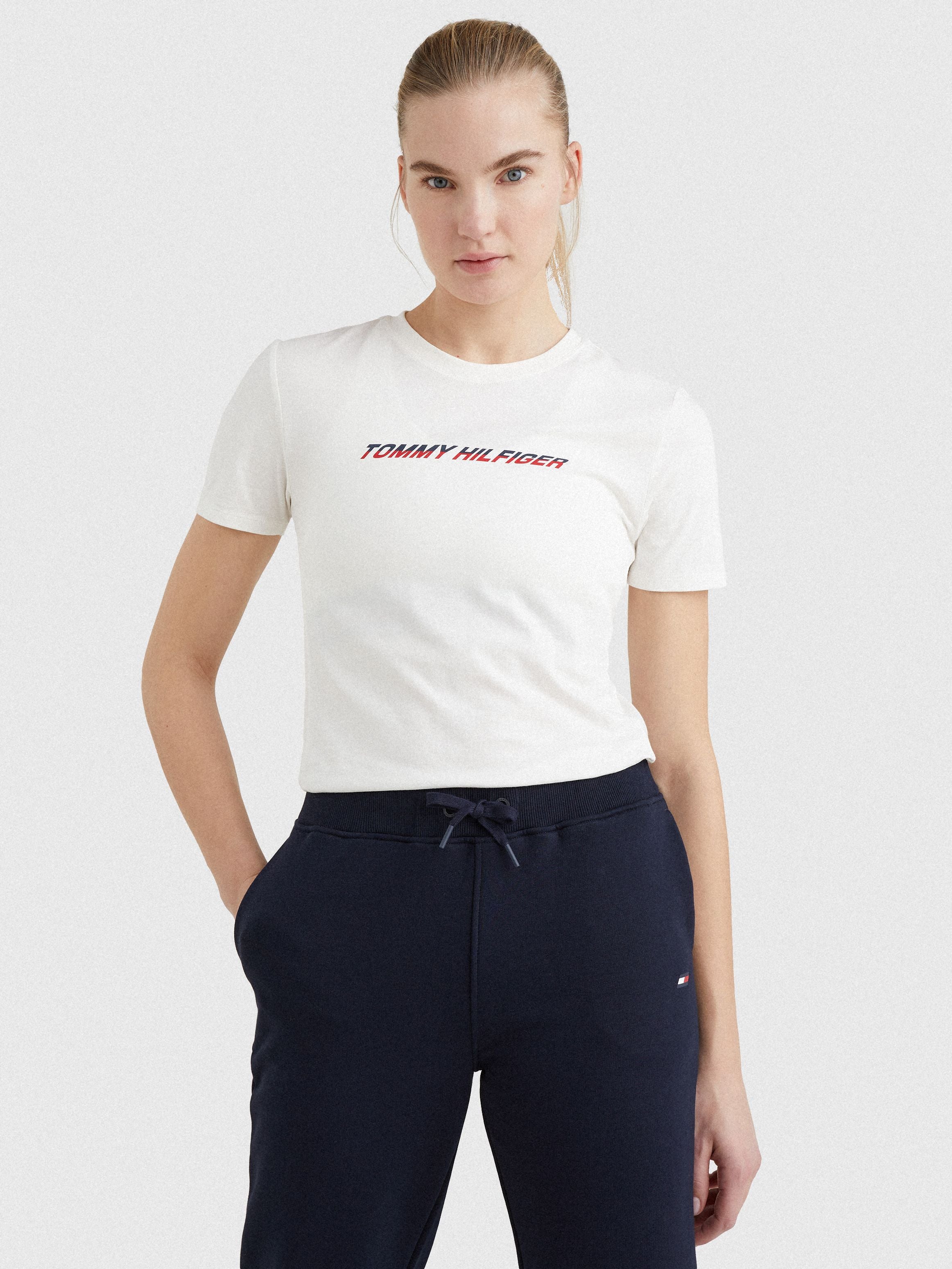 Womens Word Logo Short Sleeve T-Shirt
