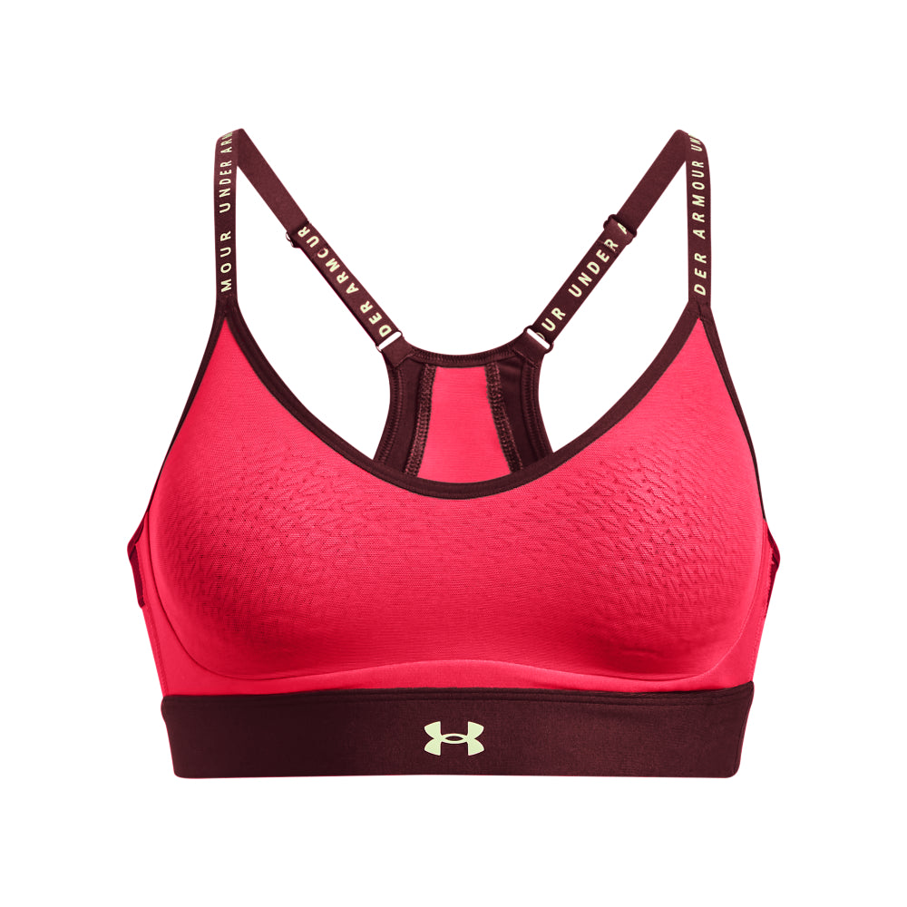 Womens Infinity Tape Logo  Light Impact Sports Bra