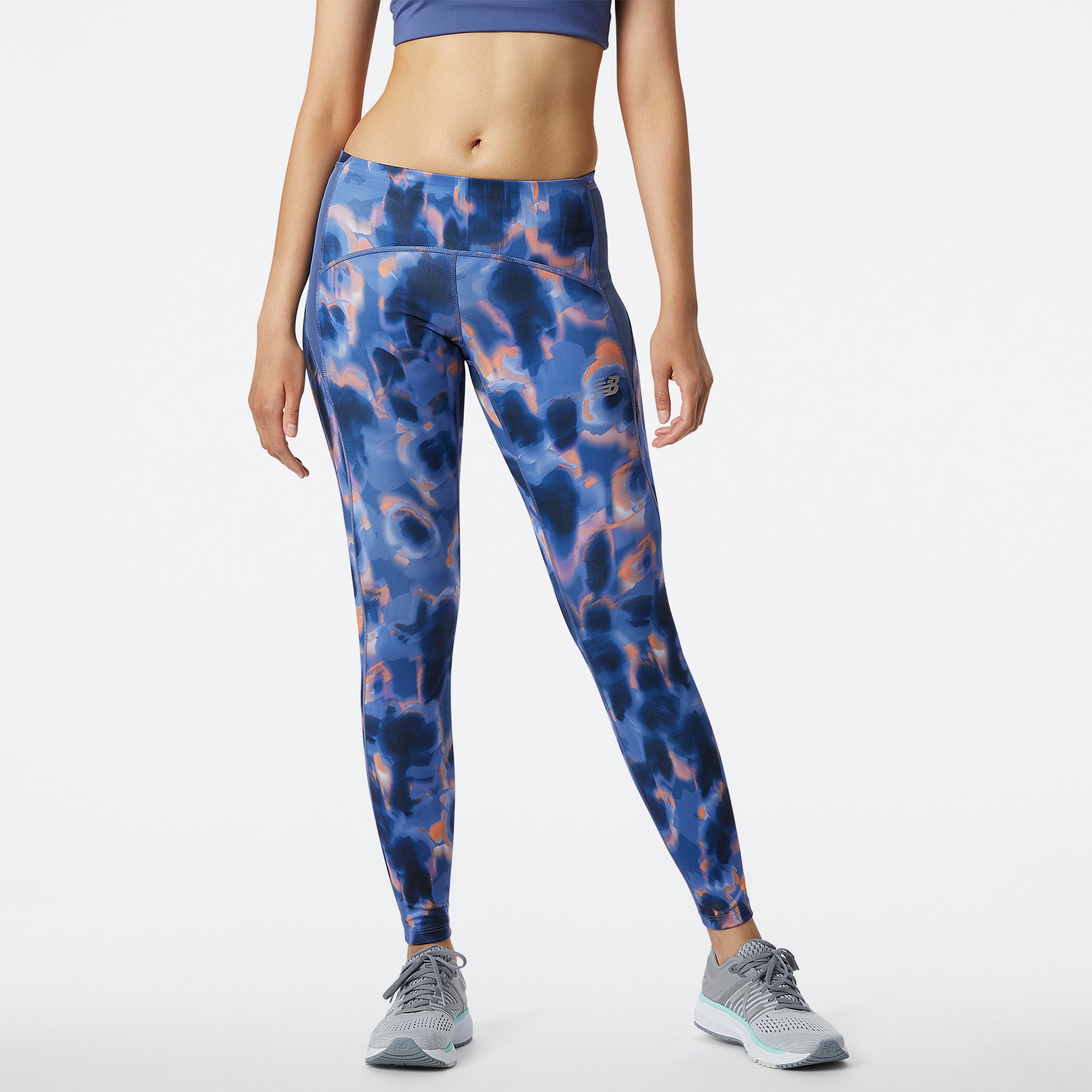 Womens Running Impact Printed Tight