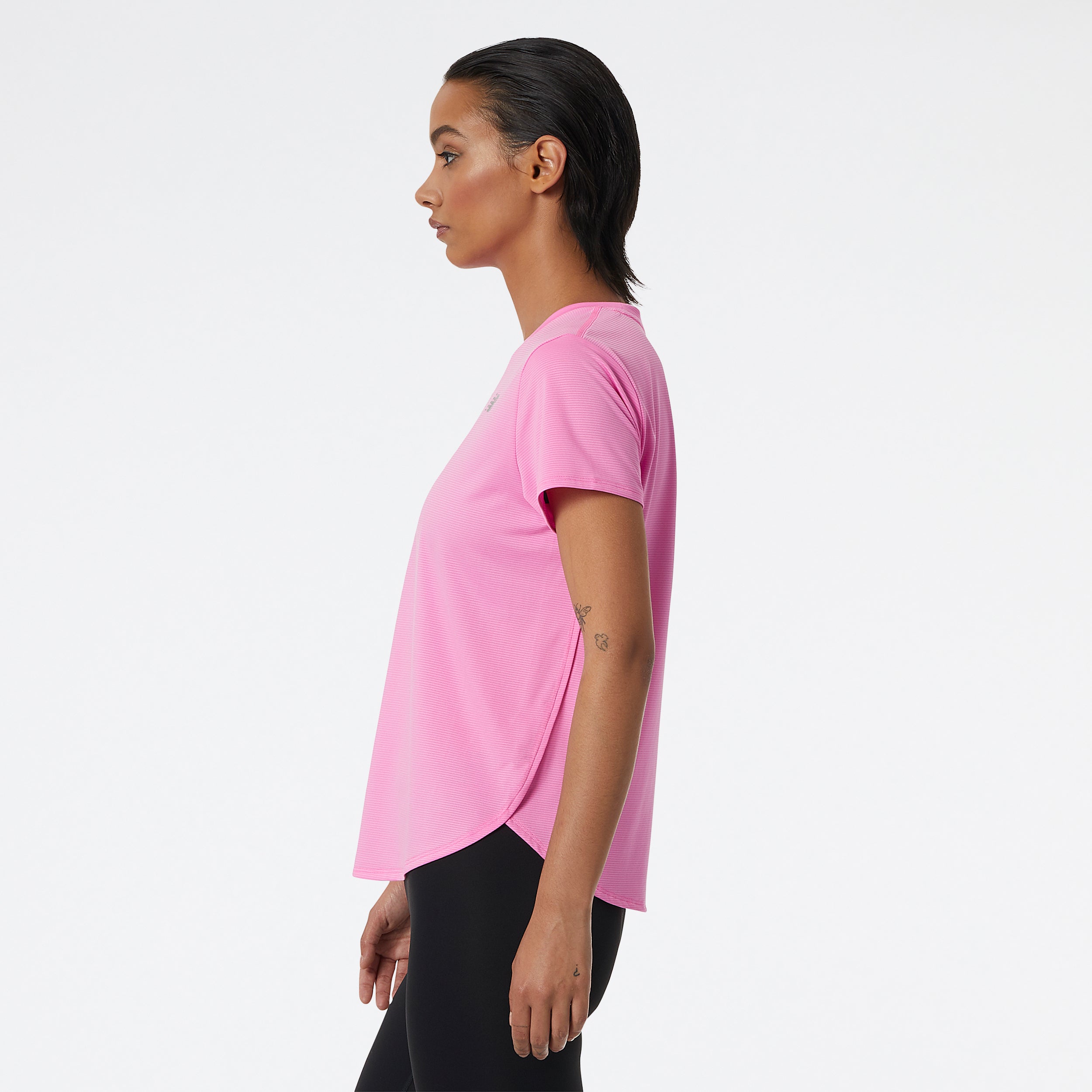 Womens Running Accelerate Short Sleeve T-Shirt