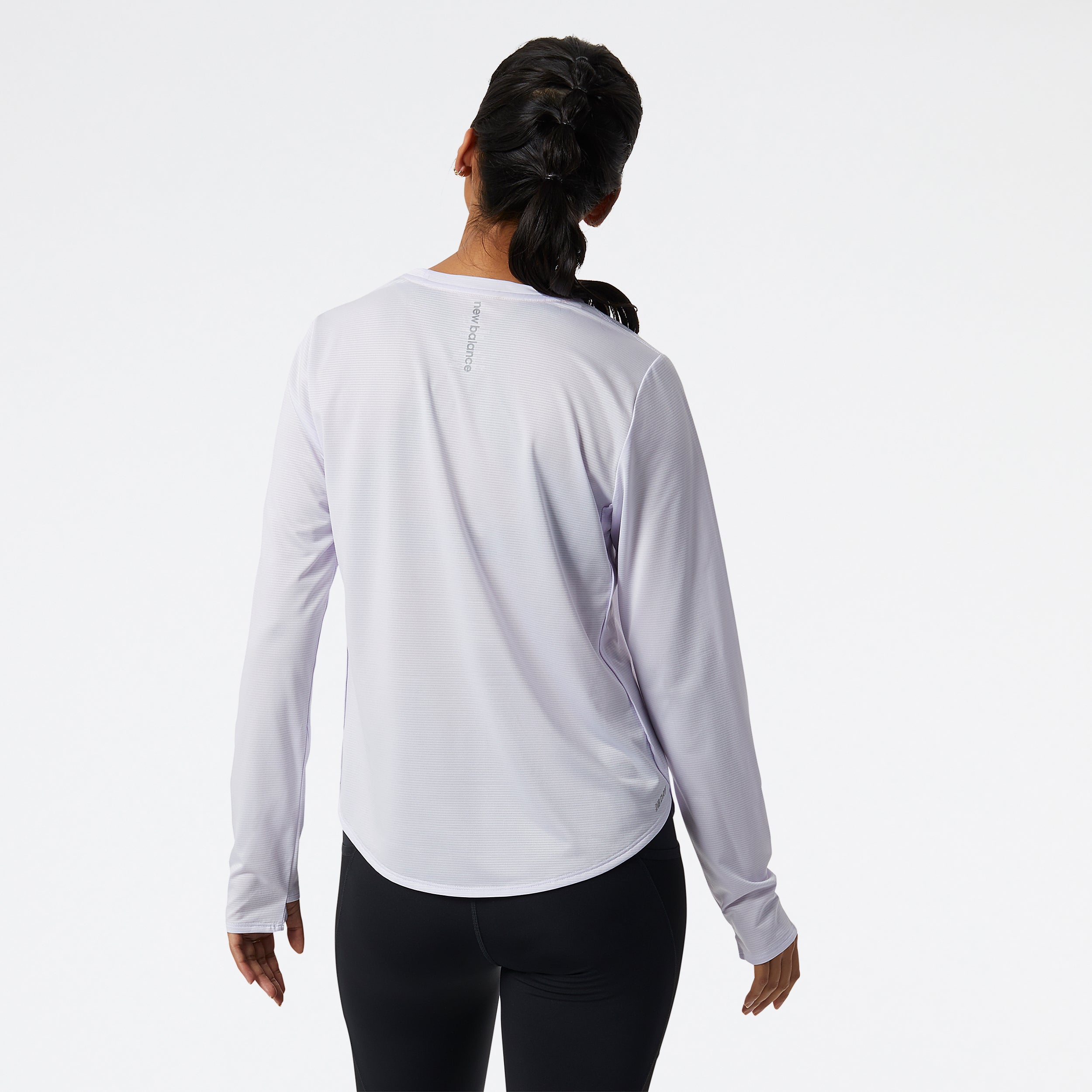 Womens Running Accelerate Long Sleeve T-Shirt
