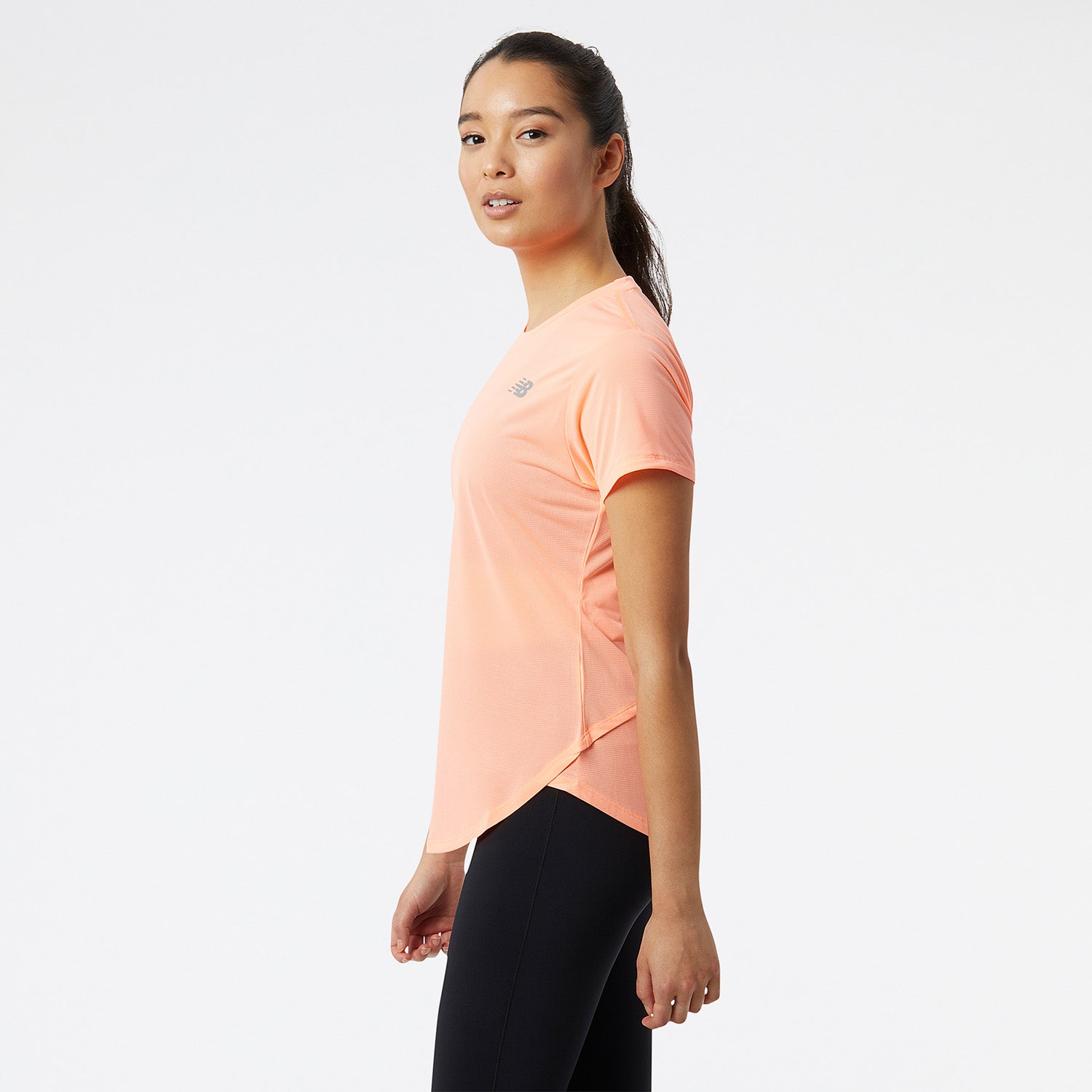 Womens Running Accelerate Short Sleeve T-Shirt